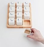 键盘咖啡杯